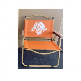 Chaise de camping personnalisée – Impression de logo su...