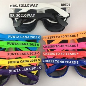 Lunettes de soleil personnalisées – Impression de logo ...