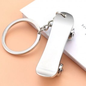 Porte-clés skateboard personnalisés avec logo – Impress...