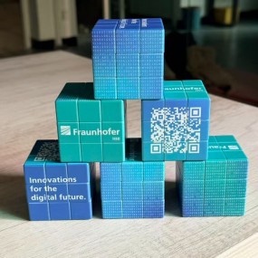 Cube magique 3x3 personnalisé avec logo – objet publici...
