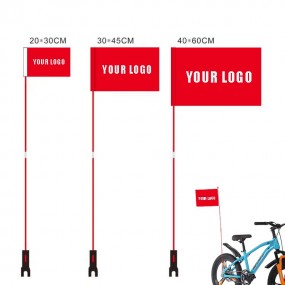 Drapeau de vélo personnalisé – Fanion de sécurité pour ...