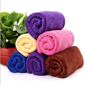 Chiffon microfibre 30x60 cm personnalisé avec logo | Ca...