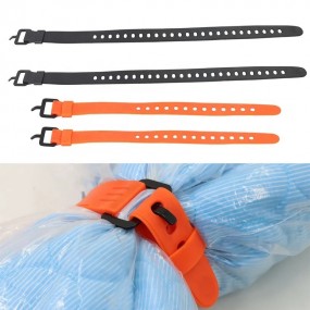 Sangles de fixation en silicone réutilisables personnal...
