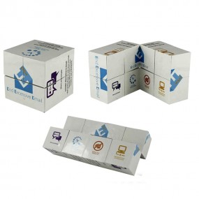 Cube pliable personnalisé – Cube publicitaire avec votr...