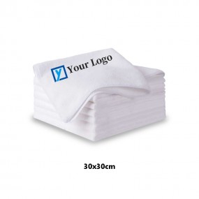 Chiffons microfibres personnalisés avec logo, slogan ou...