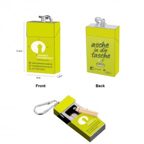 Cendriers personnalisés avec logo | Cendriers de poche ...