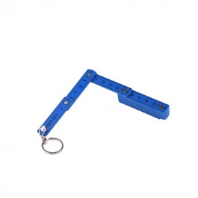 Porte-clés mètre pliant personnalisé – Mini mètre plian...