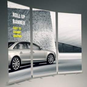 Bannière roll-up personnalisée – Impression de roll-ups...