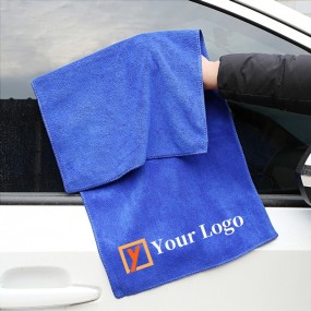 Chiffon microfibre 30x60 cm personnalisé avec logo | Ca...