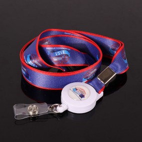 Lanyards et porte-clés avec enrouleur personnalisés – T...