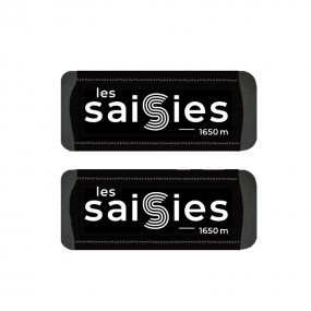 Attaches Velcro pour Ski Nordique avec Logo Personnalis...
