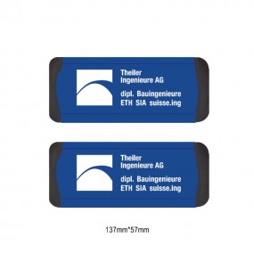 Attaches de ski de fond personnalisées avec logo