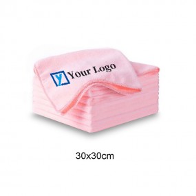 Chiffons microfibres personnalisés avec logo | Lingette...