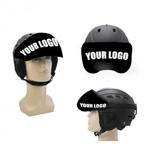 Couvre-visière de casque de ski personnalisé avec logo ...