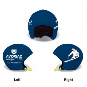 Objet publicitaire ski personnalisé | Couvre casque ave...