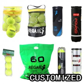 Objets publicitaires sport : balles de tennis personnal...