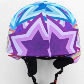 housse de casque de ski imprimée avec logo - couvre cas...